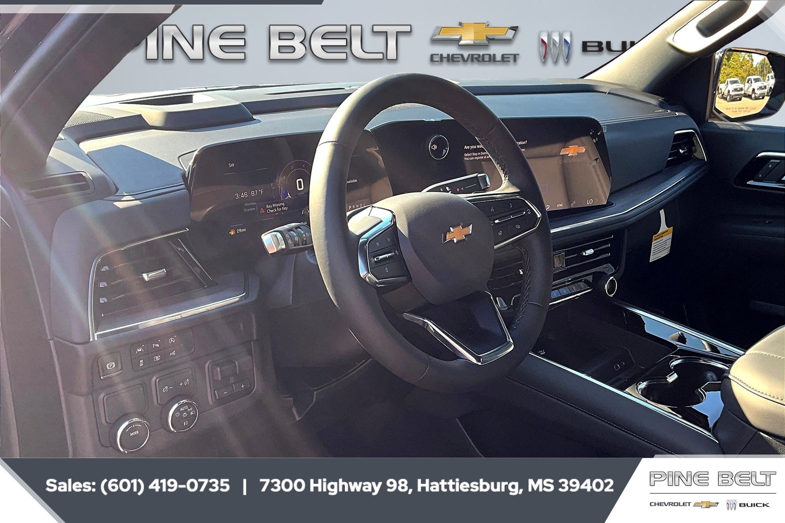 New 2026 Chevrolet Tahoe LT SUV in Hattiesburg #4NT13203 | Pine